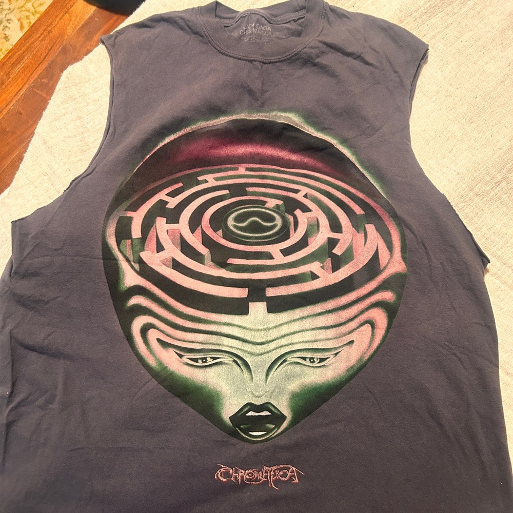 Lady Gaga Chromatica Ball Tour Merch Tank Top T-Shirt XL Mens Womens Unisex